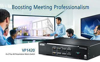 Матричные Коммутаторы ATEN VP1420 и VP1421 для профессиональных презентаций